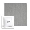 Picture of Switch Silver | 17" Square Boxed Sunbrella® Outdoor Pillow (3" Thick)