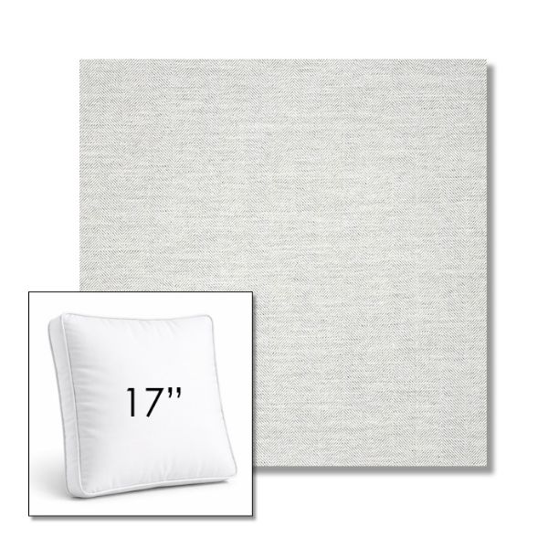 Picture of Switch Snow | 17" Square Boxed Sunbrella® Outdoor Pillow (3" Thick)