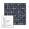 Picture of Toggle Blueprint | 17" Square Boxed Sunbrella® Outdoor Pillow (3" Thick)