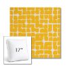 Picture of Toggle Lemon Drop | 17" Square Boxed Sunbrella® Outdoor Pillow (3" Thick)