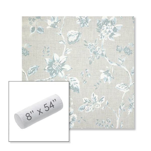 Picture of Ariana Dew | 8" x 54" Outdoor Bolster Pillow Sunbrella® Fabric