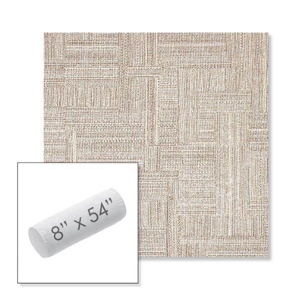 Picture of Boro Walnut | 8" x 54" Outdoor Bolster Pillow Sunbrella® Fabric