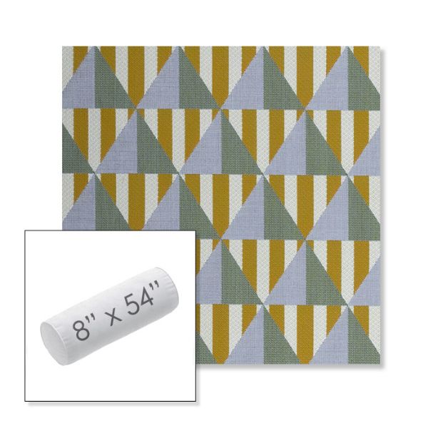 Picture of Buoy Key West | 8" x 54" Outdoor Bolster Pillow Sunbrella® Fabric