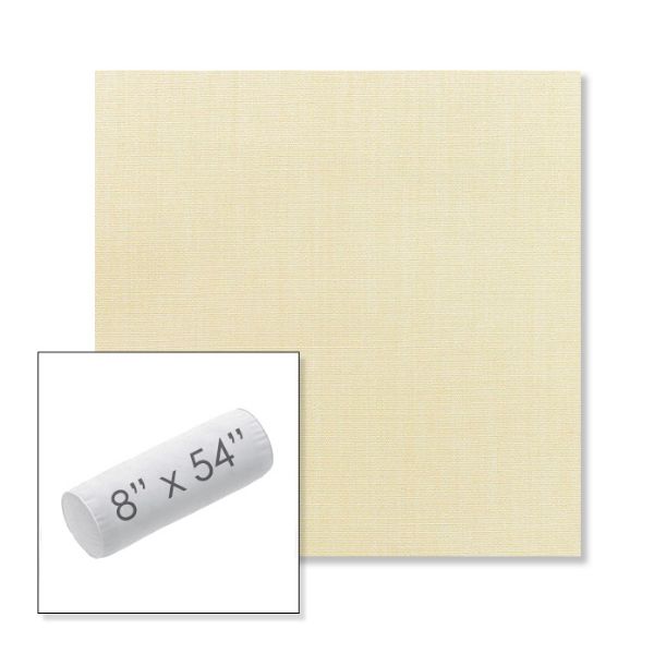 Picture of Canvas Vellum | 8" x 54" Outdoor Bolster Pillow Sunbrella® Fabric