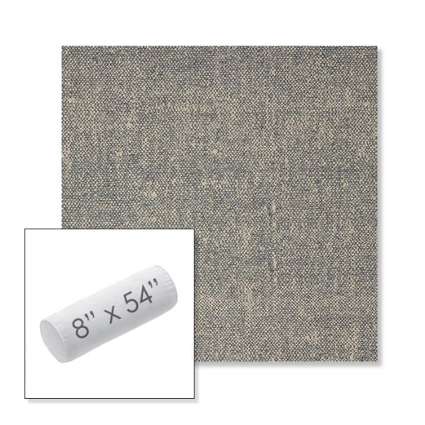 Picture of Chartres Graphite | 8" x 54" Outdoor Bolster Pillow Sunbrella® Fabric