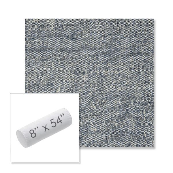 Picture of Chartres Storm | 8" x 54" Outdoor Bolster Pillow Sunbrella® Fabric