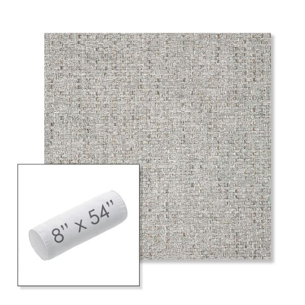 Picture of Dumont Dove | 8" x 54" Outdoor Bolster Pillow Sunbrella® Fabric