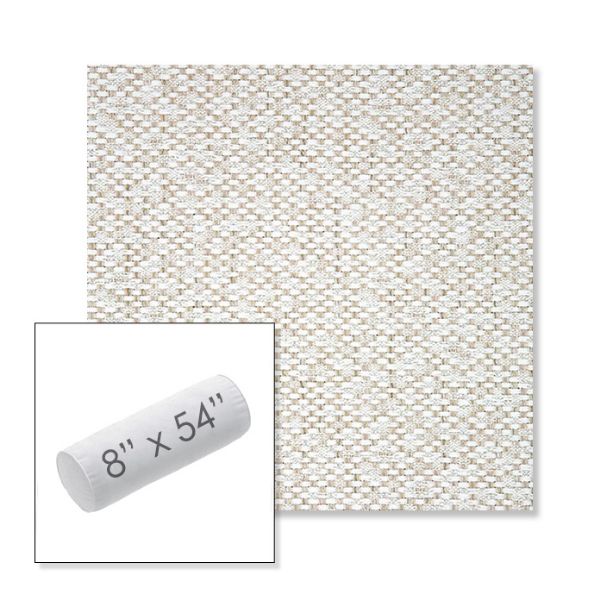 Picture of Dumont Stucco | 8" x 54" Outdoor Bolster Pillow Sunbrella® Fabric