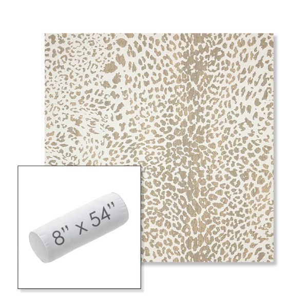 Picture of Instinct Dune | 8" x 54" Outdoor Bolster Pillow Sunbrella® Fabric