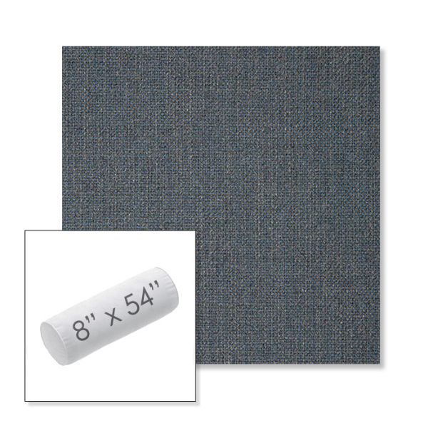 Picture of Linville Indigo | 8" x 54" Outdoor Bolster Pillow Sunbrella® Fabric