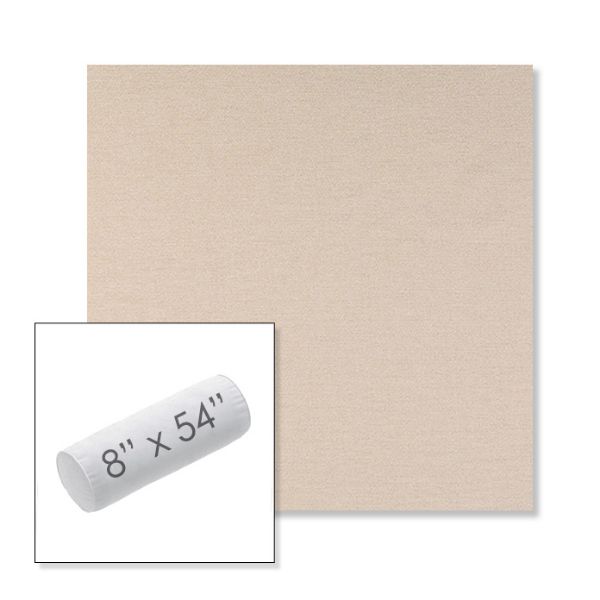 Picture of Nuance Eggshell | 8" x 54" Outdoor Bolster Pillow Sunbrella® Fabric