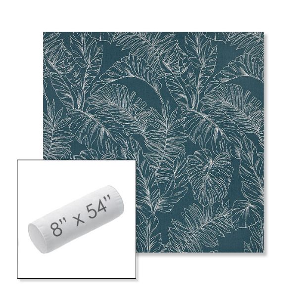 Picture of Palma Renew | 8" x 54" Outdoor Bolster Pillow Sunbrella® Fabric