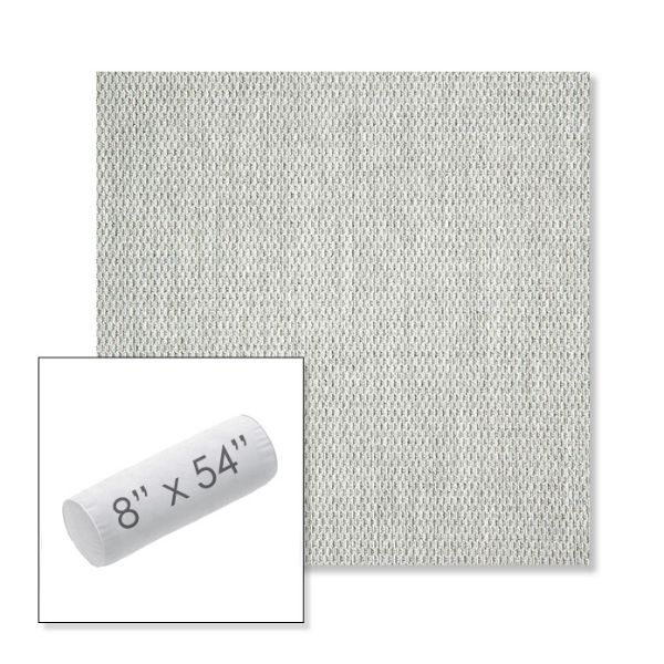 Picture of Pique Cloud | 8" x 54" Outdoor Bolster Pillow Sunbrella® Fabric