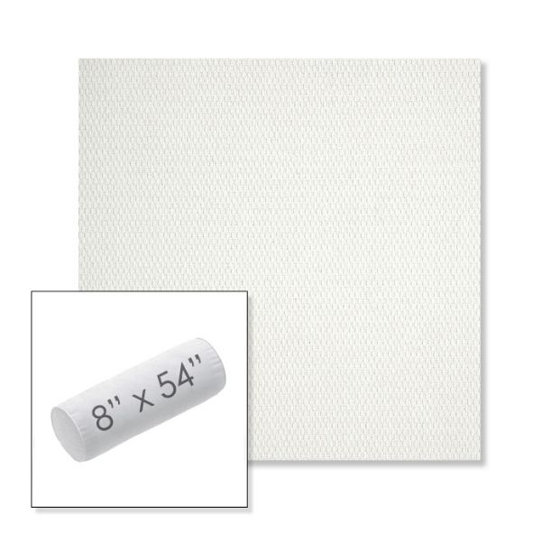 Picture of Pique Salt | 8" x 54" Outdoor Bolster Pillow Sunbrella® Fabric