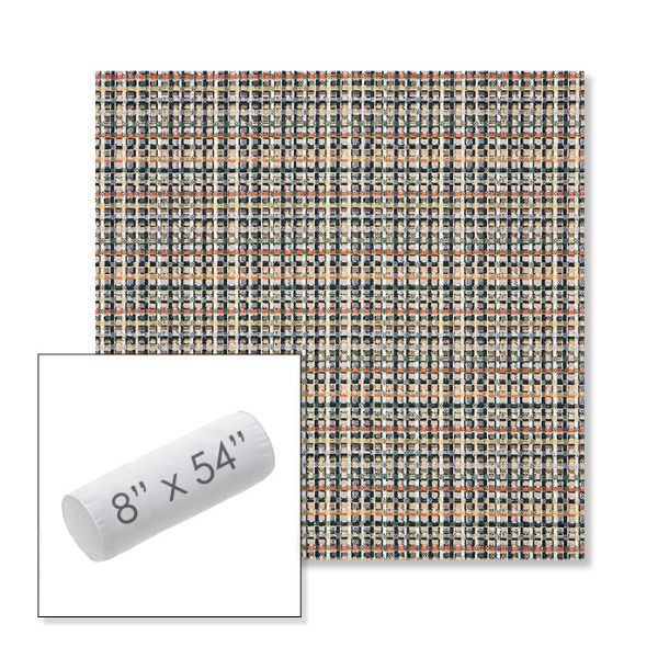 Picture of Principle Tropics | 8" x 54" Outdoor Bolster Pillow Sunbrella® Fabric