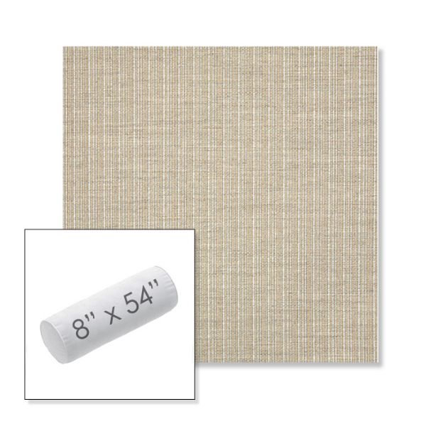 Picture of Proven Dune | 8" x 54" Outdoor Bolster Pillow Sunbrella® Fabric