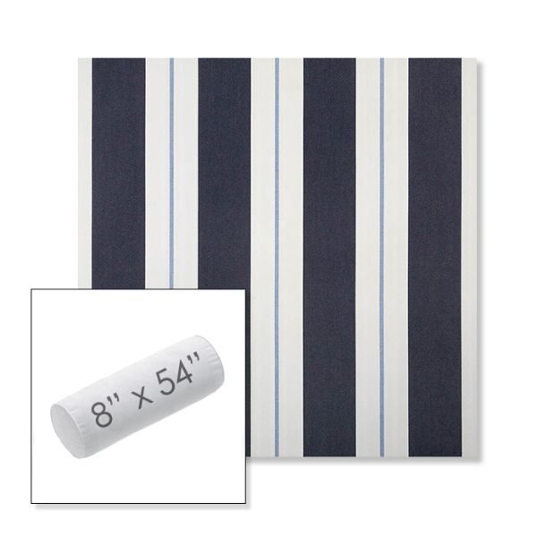 Picture of Relate Harbor | 8" x 54" Outdoor Bolster Pillow Sunbrella® Fabric