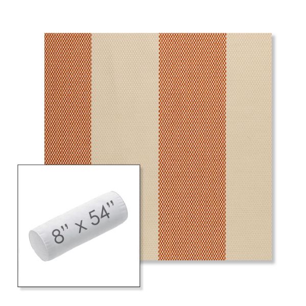 Picture of Rothko Lobster Roll | 8" x 54" Outdoor Bolster Pillow Sunbrella® Fabric