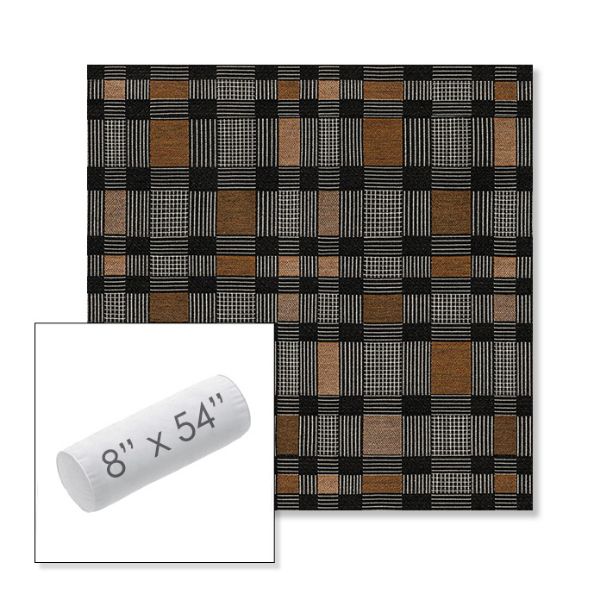 Picture of Rubix Center City | 8" x 54" Outdoor Bolster Pillow Sunbrella® Fabric