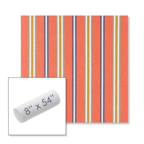 Picture of Saltillo Sedona | 8" x 54" Outdoor Bolster Pillow Sunbrella® Fabric