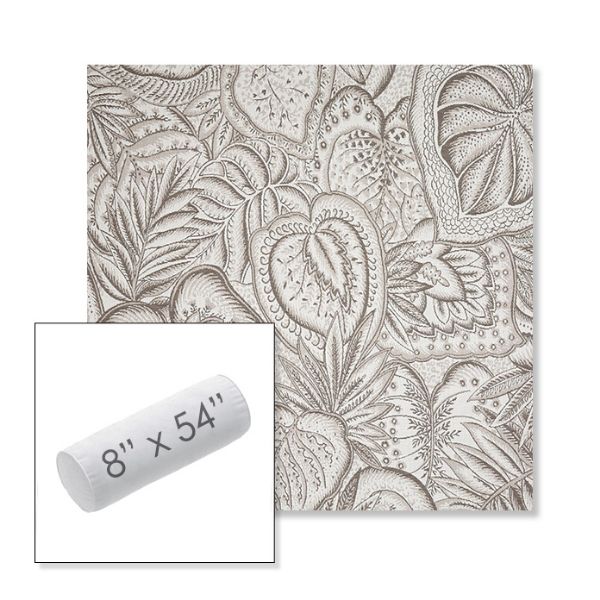 Picture of Sensibility Linen | 8" x 54" Outdoor Bolster Pillow Sunbrella® Fabric