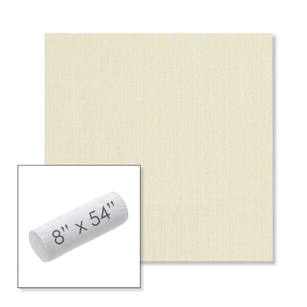 Picture of Spectrum Eggshell | 8" x 54" Outdoor Bolster Pillow Sunbrella® Fabric