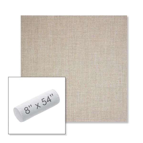 Picture of Switch Flax | 8" x 54" Outdoor Bolster Pillow Sunbrella® Fabric