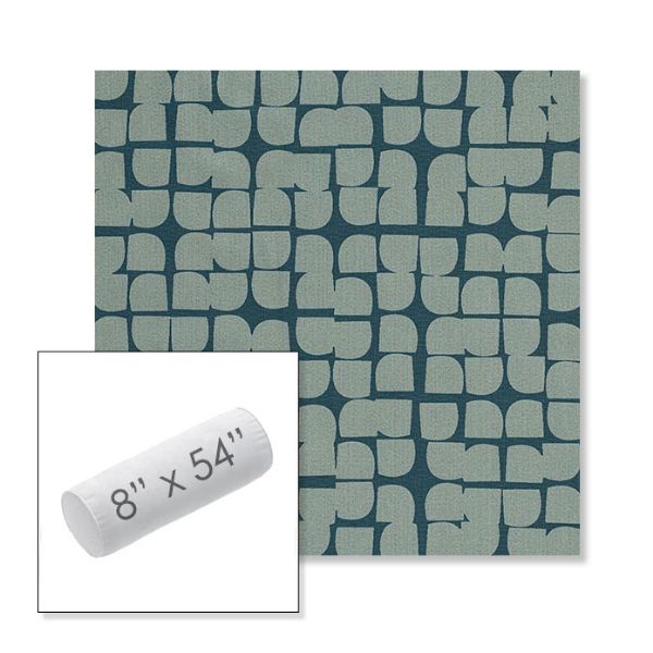 Picture of Toggle Splash | 8" x 54" Outdoor Bolster Pillow Sunbrella® Fabric