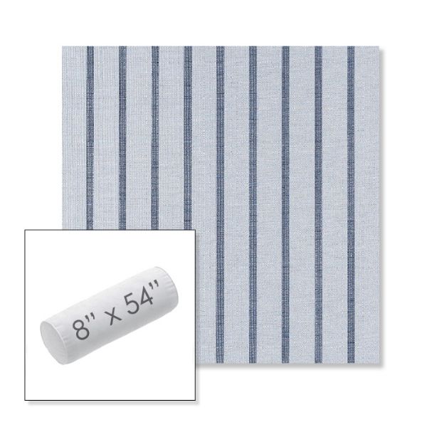 Picture of Unwind Sky | 8" x 54" Outdoor Bolster Pillow Sunbrella® Fabric