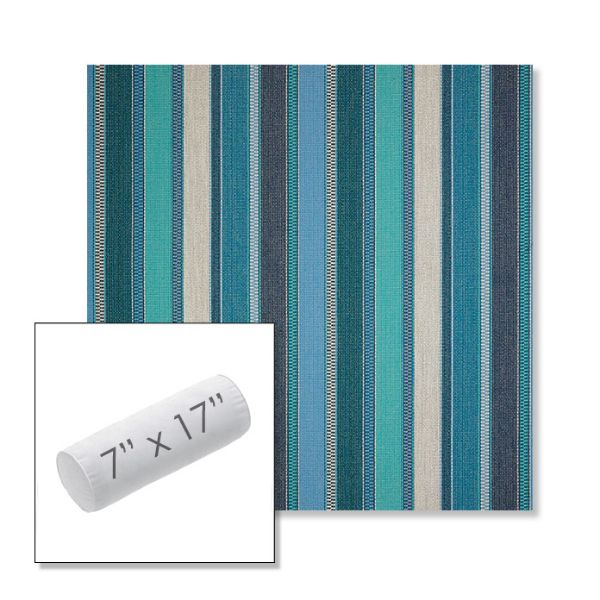 Picture of Ascend Oasis | 7" x 17" Outdoor Bolster Pillow Sunbrella® Fabric