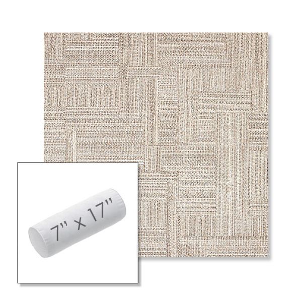 Picture of Boro Walnut | 7" x 17" Outdoor Bolster Pillow Sunbrella® Fabric