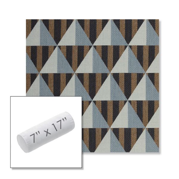 Picture of Buoy Cape Cod | 7" x 17" Outdoor Bolster Pillow Sunbrella® Fabric