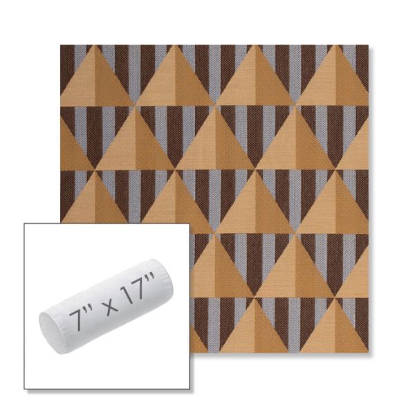 Picture of Buoy Sunset | 7" x 17" Outdoor Bolster Pillow Sunbrella® Fabric