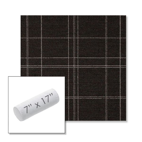 Picture of Camper Boulder | 7" x 17" Outdoor Bolster Pillow Sunbrella® Fabric