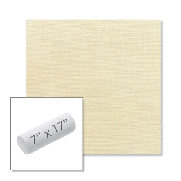 Picture of Canvas Vellum | 7" x 17" Outdoor Bolster Pillow Sunbrella® Fabric