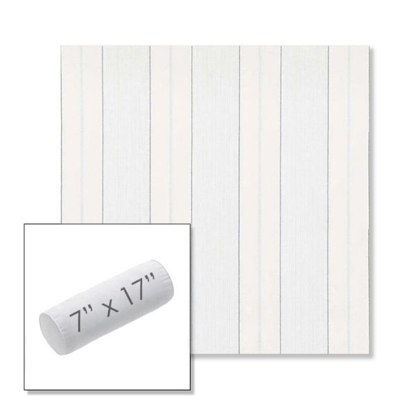 Picture of Carlo Coastal | 7" x 17" Outdoor Bolster Pillow Sunbrella® Fabric