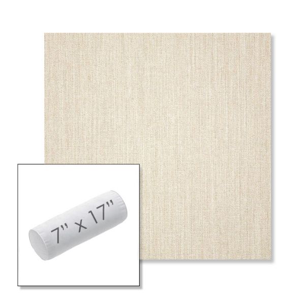 Picture of Cast Pumice | 7" x 17" Outdoor Bolster Pillow Sunbrella® Fabric