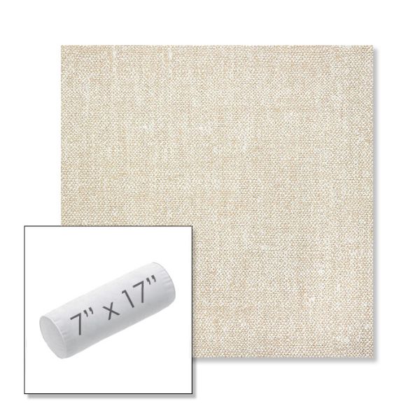 Picture of Chartres Cloud | 7" x 17" Outdoor Bolster Pillow Sunbrella® Fabric