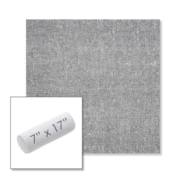 Picture of Chartres Gull | 7" x 17" Outdoor Bolster Pillow Sunbrella® Fabric