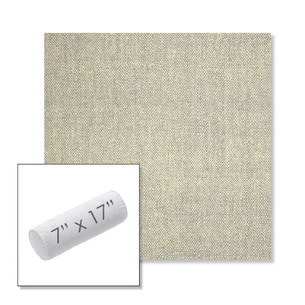 Picture of Chartres Pebble | 7" x 17" Outdoor Bolster Pillow Sunbrella® Fabric