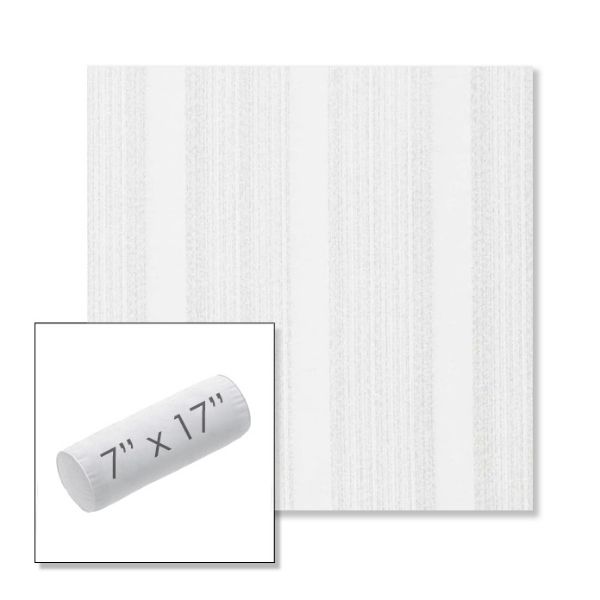 Picture of Compose Linen | 7" x 17" Outdoor Bolster Pillow Sunbrella® Fabric