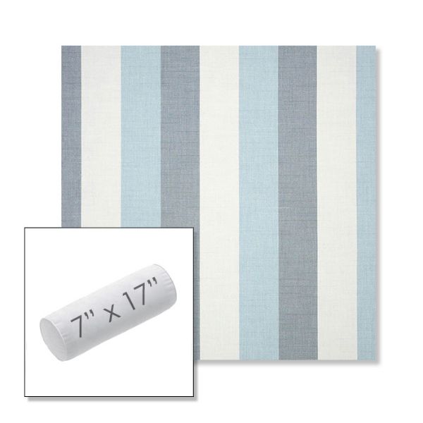 Picture of Direction Dew | 7" x 17" Outdoor Bolster Pillow Sunbrella® Fabric