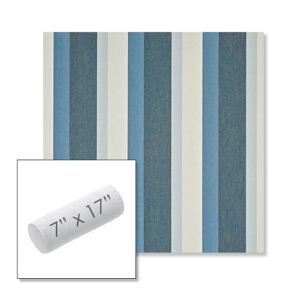 Picture of Gateway Coast | 7" x 17" Outdoor Bolster Pillow Sunbrella® Fabric