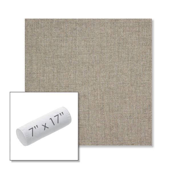 Picture of Idol Shale | 7" x 17" Outdoor Bolster Pillow Sunbrella® Fabric