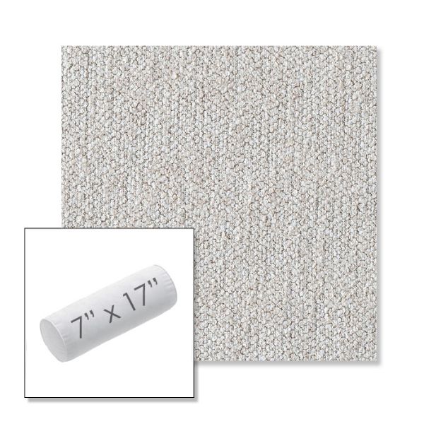 Picture of Improve Stucco | 7" x 17" Outdoor Bolster Pillow Sunbrella® Fabric