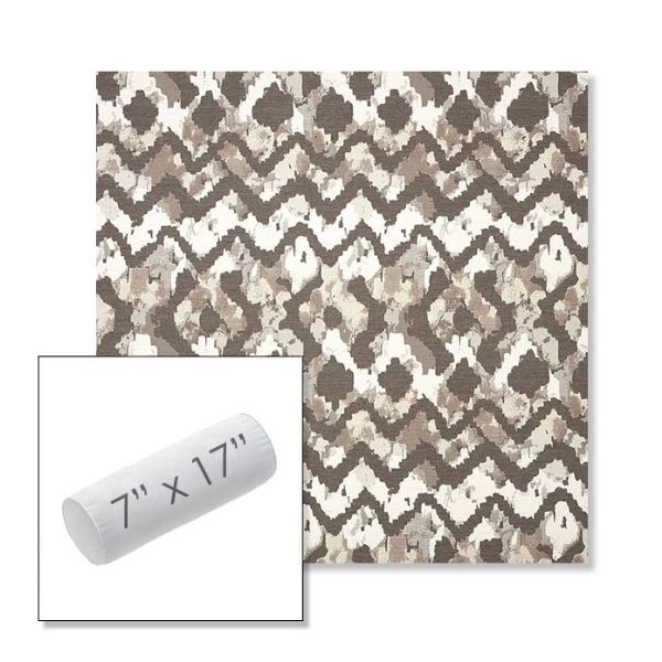 Picture of Inga Merino | 7" x 17" Outdoor Bolster Pillow Sunbrella® Fabric