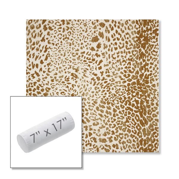 Picture of Instinct Toffee | 7" x 17" Outdoor Bolster Pillow Sunbrella® Fabric