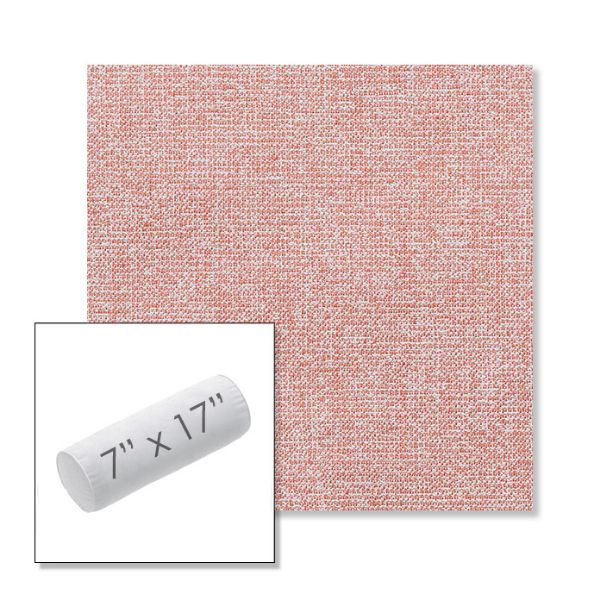 Picture of Kismet Coral | 7" x 17" Outdoor Bolster Pillow Sunbrella® Fabric