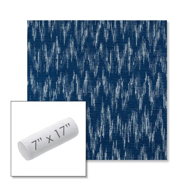 Picture of Mountains Lagoon | 7" x 17" Outdoor Bolster Pillow Sunbrella® Fabric