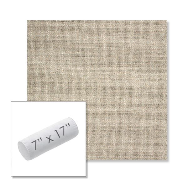 Picture of Piazza Dove | 7" x 17" Outdoor Bolster Pillow Sunbrella® Fabric